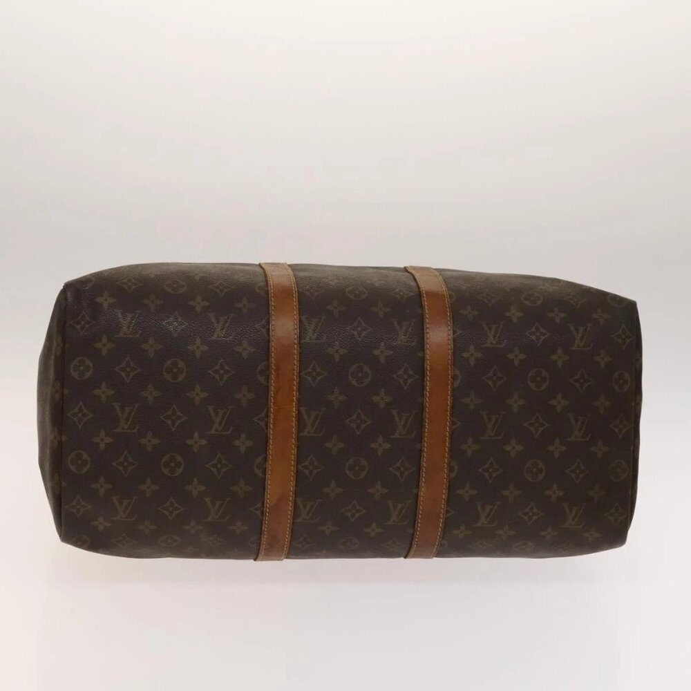 LOUIS VUITTON Monogram Keepall 50 Boston Bag M41426 LV Auth 140450 - Picture 7 of 16